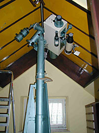 � H. Hermelingmeier; Sternwarte von innen