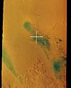 (c)  ESA / DLR / FU Berlin (G. Neukum); Mars Express, Landestelle von der amerikanischen Sonde Spirit. 19.01.2004