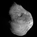  NASA/JPL-Caltech/UMD; Blick von Deep Impact, vor dem Einschlag.